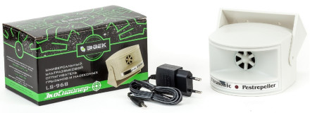 Универсальный ультразвуковой отпугиватель премиум-класса - «ЭкоСнайпер LS-968» Универсальный ультразвуковой отпугиватель премиум-класса - «ЭкоСнайпер LS-968»